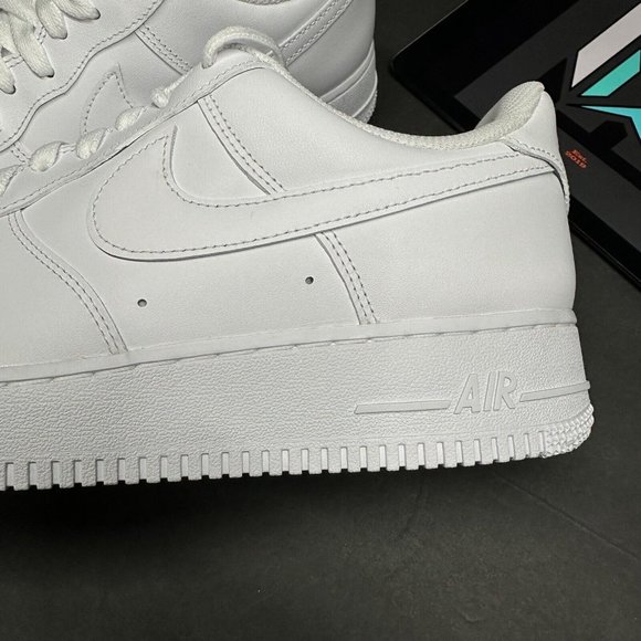 Nike Air Force 1 \'07 FlyEase \'Triple White\' Shoes Mens Sizes main image 10